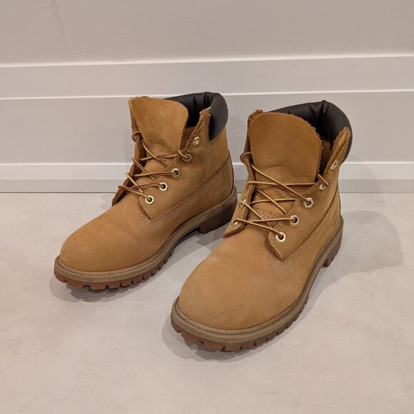 Timberland - Kids' (Junior) Premium 6 Inch Waterproof Boots (12909) size 6 - Picture 1 of 15